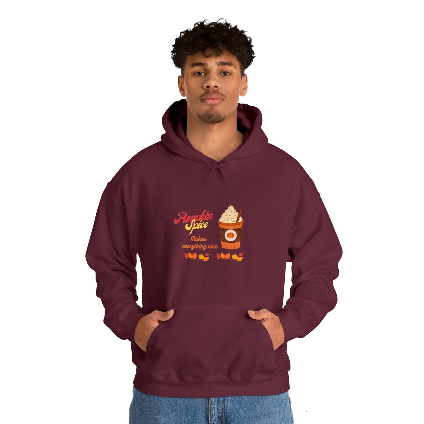 Pumpkin Spice Unisex Heavy Blend™ Hooded Sweatshirt