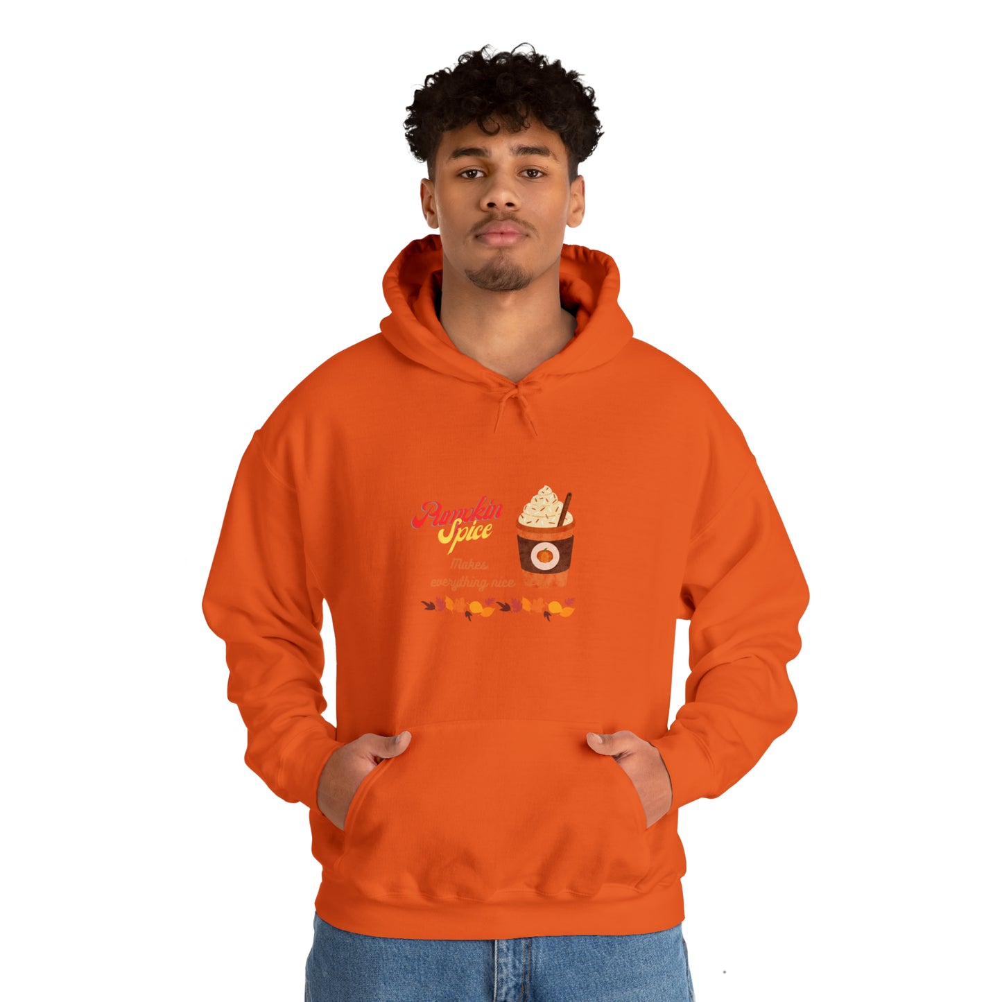 Pumpkin Spice Unisex Heavy Blend™ Hooded Sweatshirt