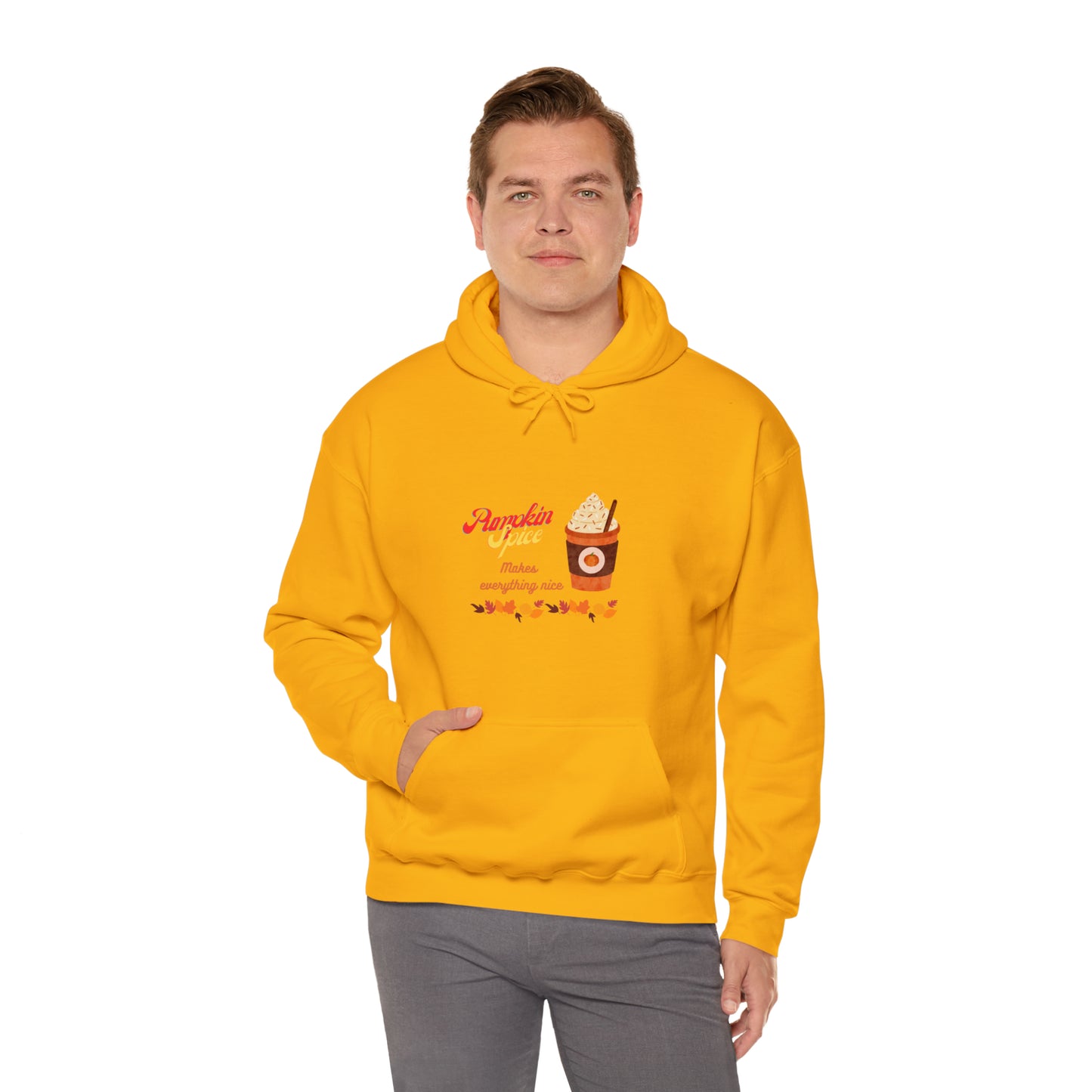 Pumpkin Spice Unisex Heavy Blend™ Hooded Sweatshirt