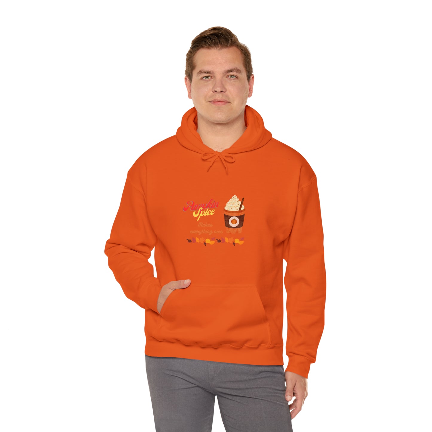 Pumpkin Spice Unisex Heavy Blend™ Hooded Sweatshirt