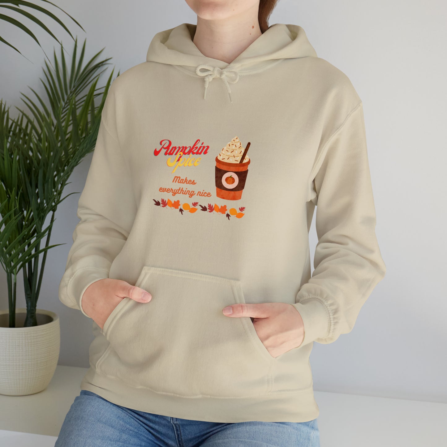 Pumpkin Spice Unisex Heavy Blend™ Hooded Sweatshirt