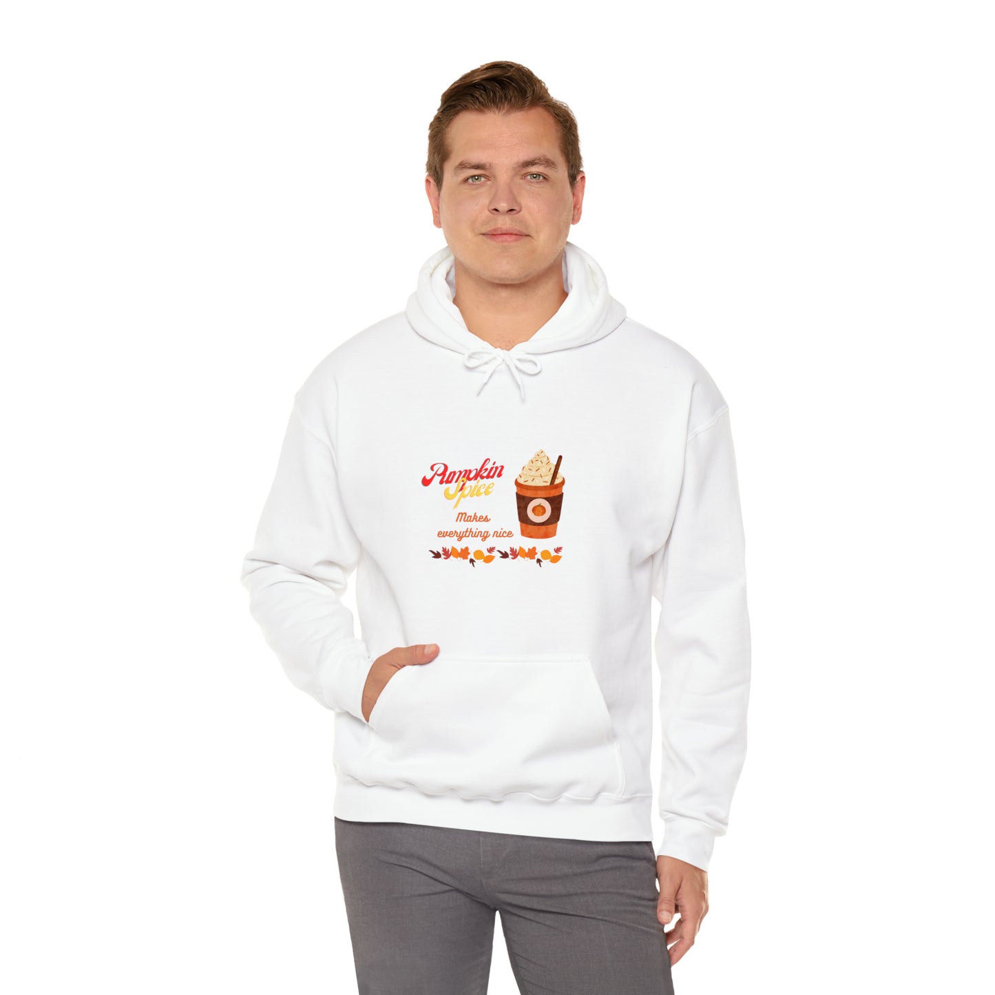 Pumpkin Spice Unisex Heavy Blend™ Hooded Sweatshirt