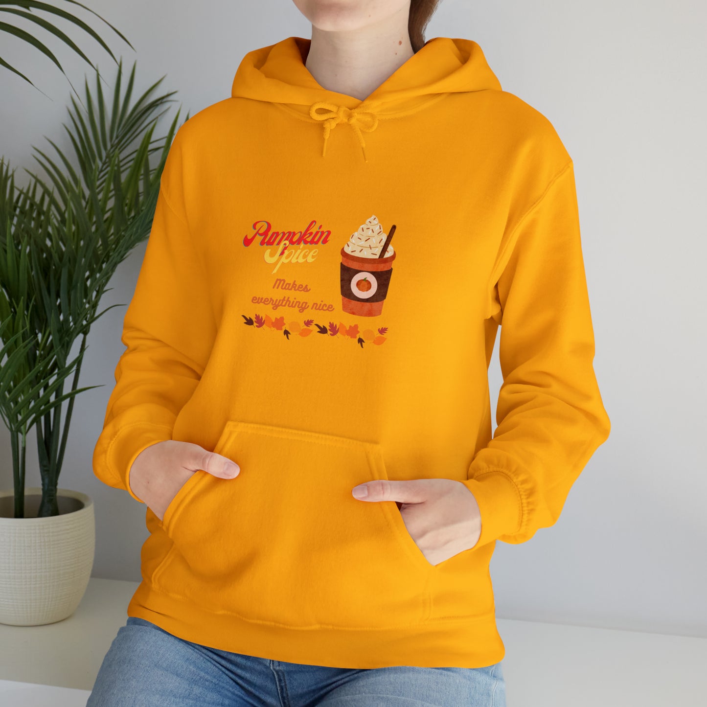 Pumpkin Spice Unisex Heavy Blend™ Hooded Sweatshirt