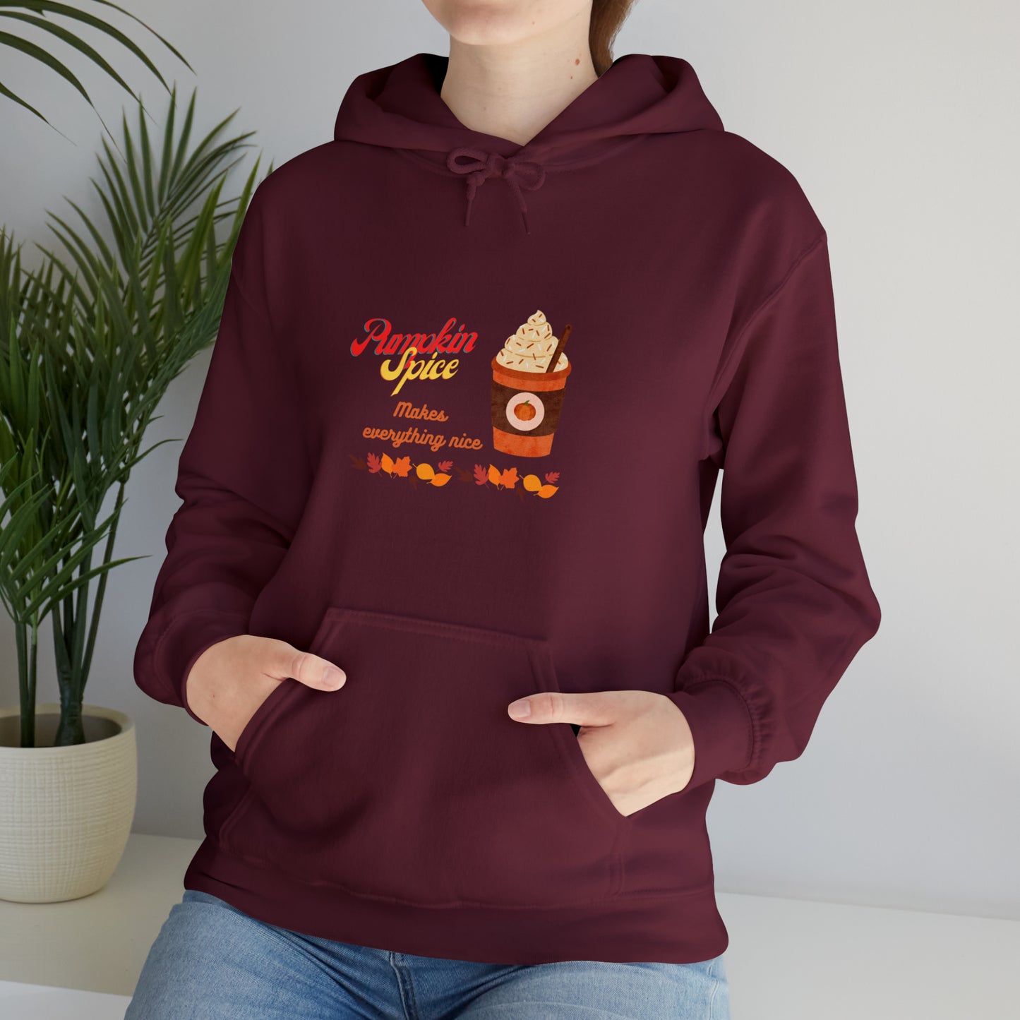 Pumpkin Spice Unisex Heavy Blend™ Hooded Sweatshirt