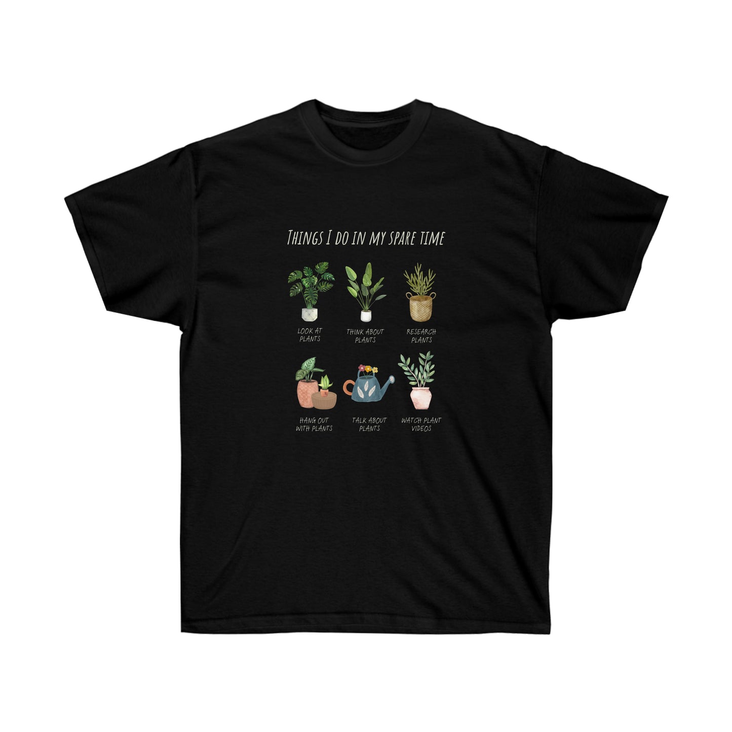 Spare time plant Ultra Cotton Tee