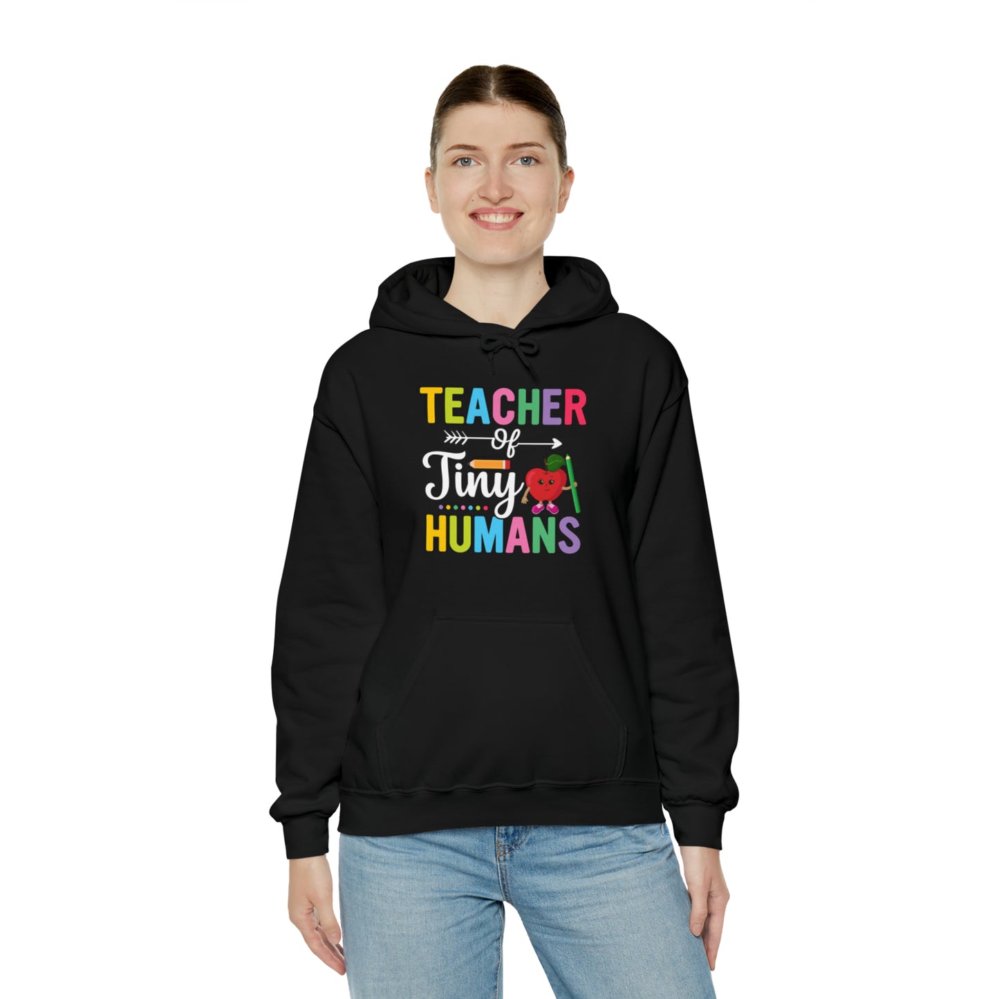 Teacher of Tiny Humans Unisex Heavy Blend™ Hooded Sweatshirt