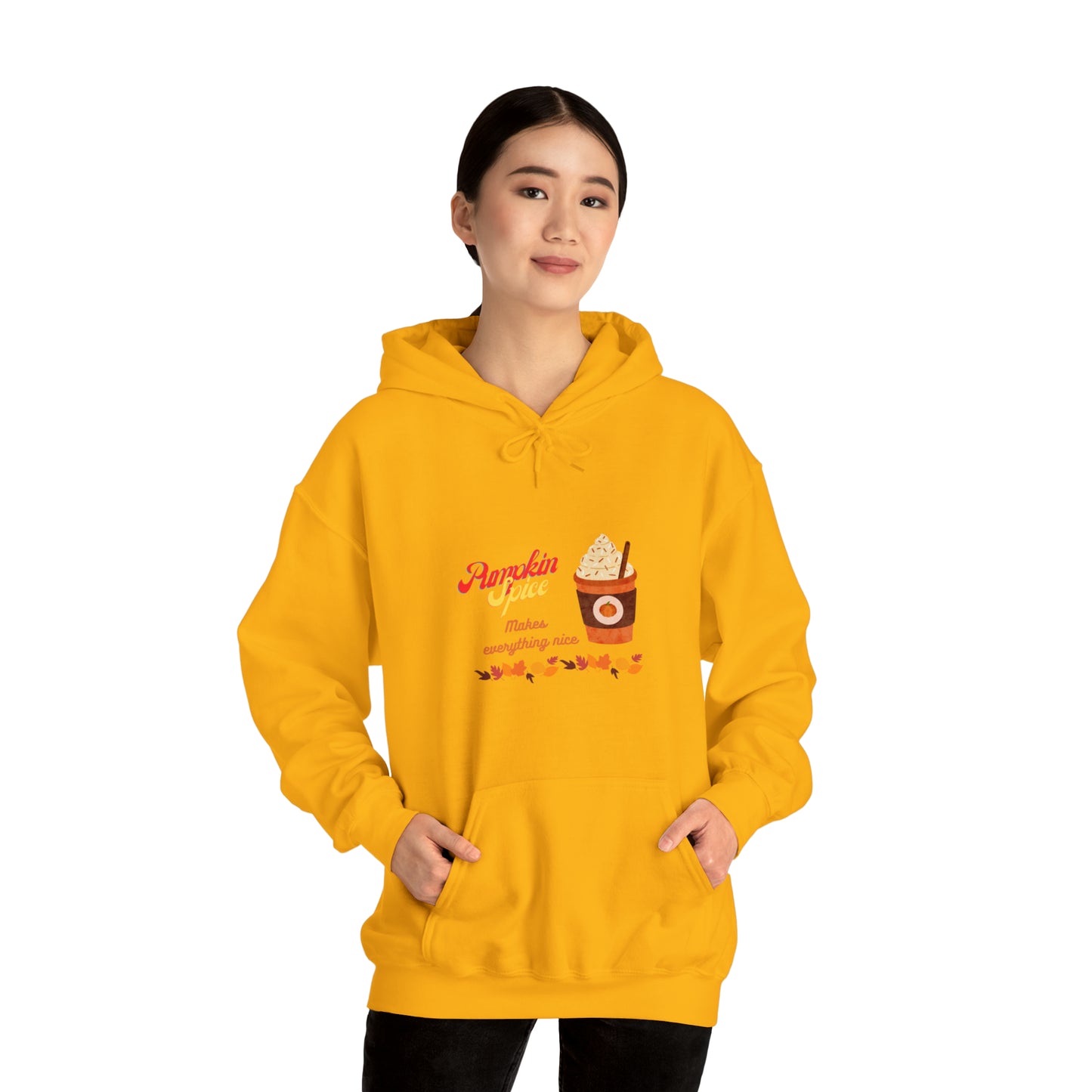 Pumpkin Spice Unisex Heavy Blend™ Hooded Sweatshirt