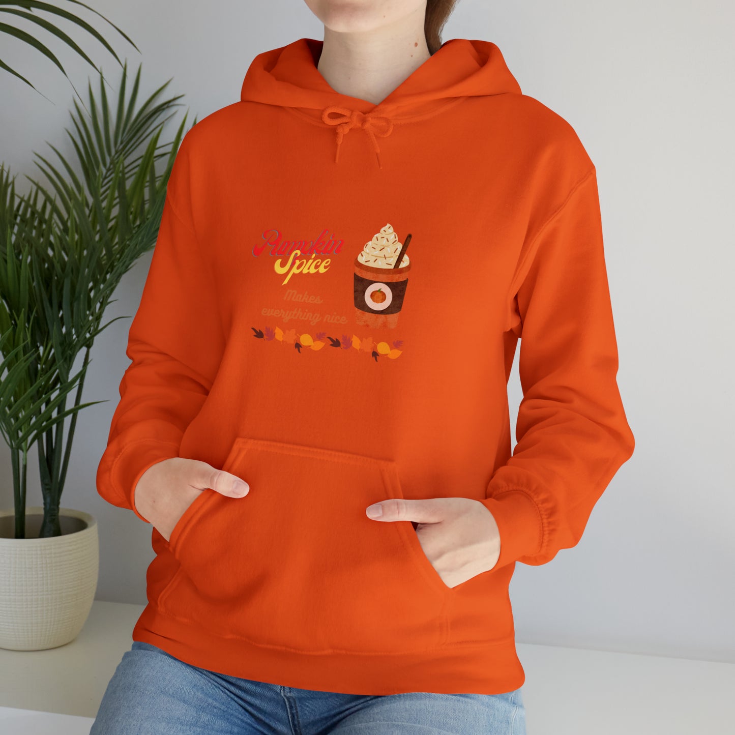 Pumpkin Spice Unisex Heavy Blend™ Hooded Sweatshirt