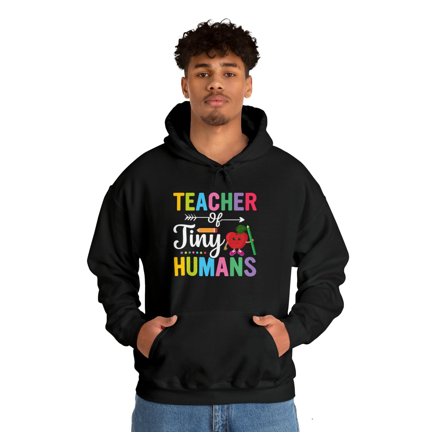 Teacher of Tiny Humans Unisex Heavy Blend™ Hooded Sweatshirt