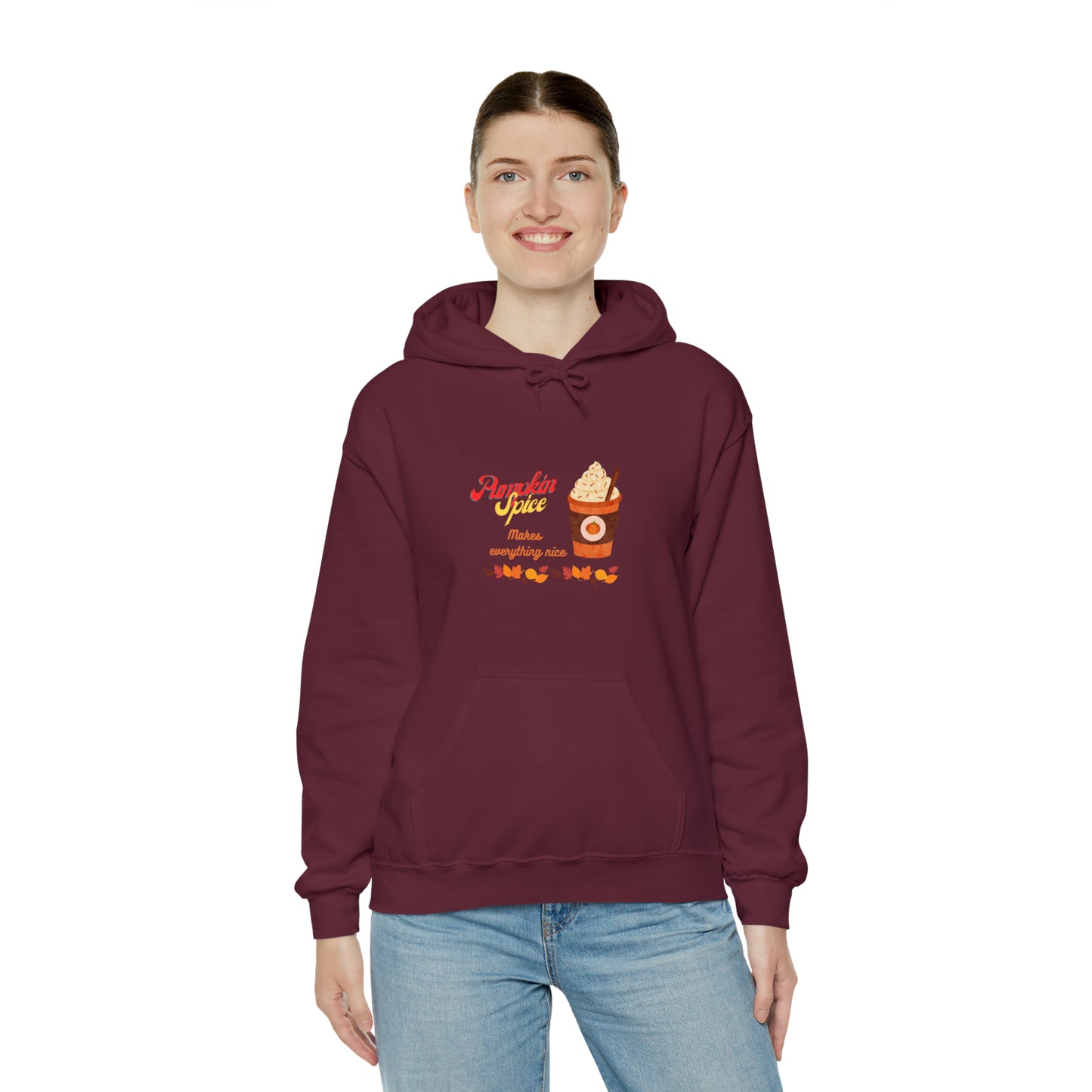 Pumpkin Spice Unisex Heavy Blend™ Hooded Sweatshirt