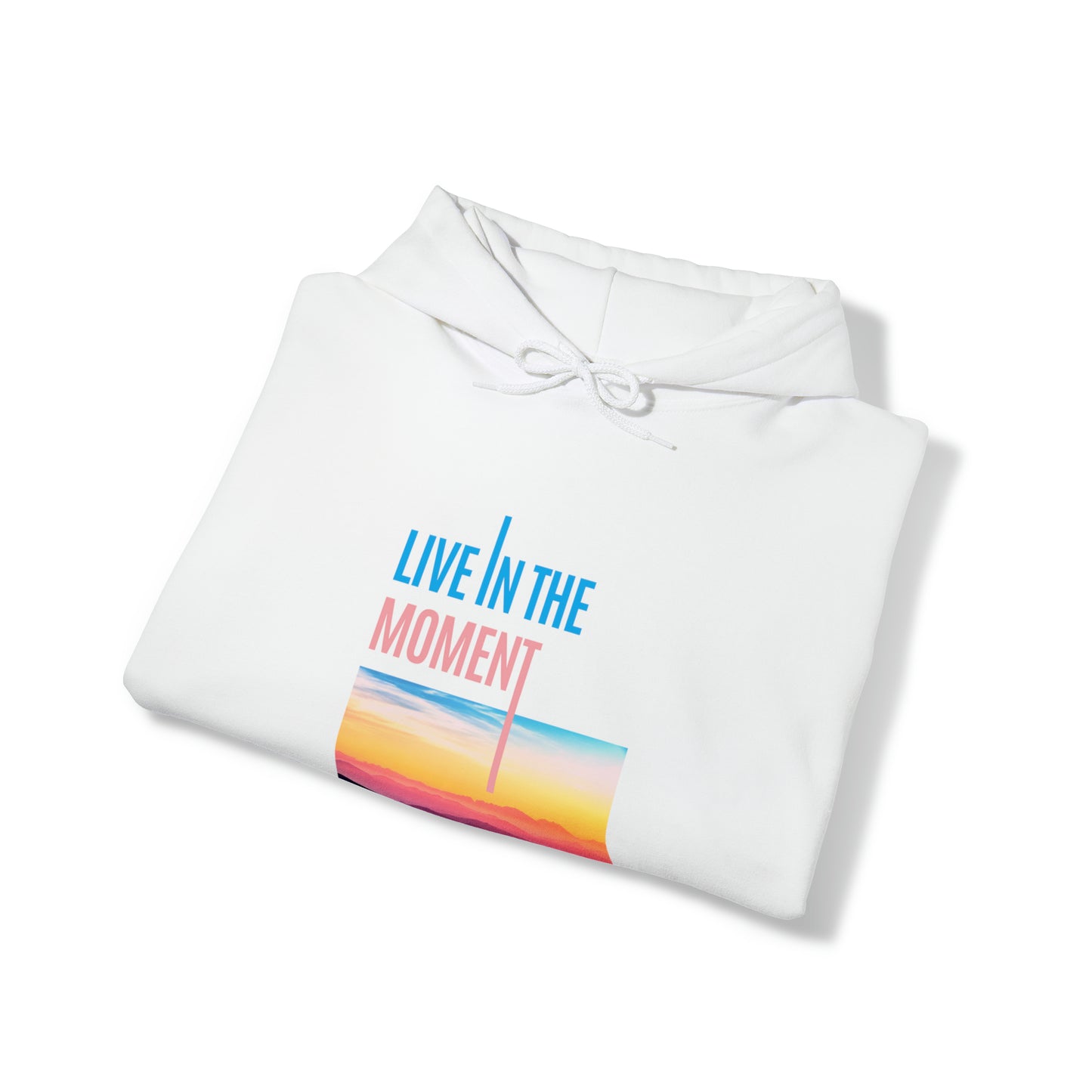 Live in the Moment Unisex Heavy Blend Hooded Sweatshirt