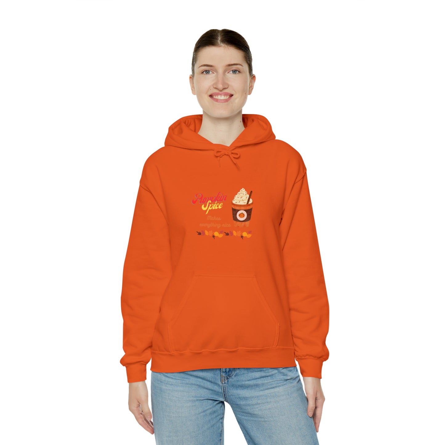 Pumpkin Spice Unisex Heavy Blend™ Hooded Sweatshirt