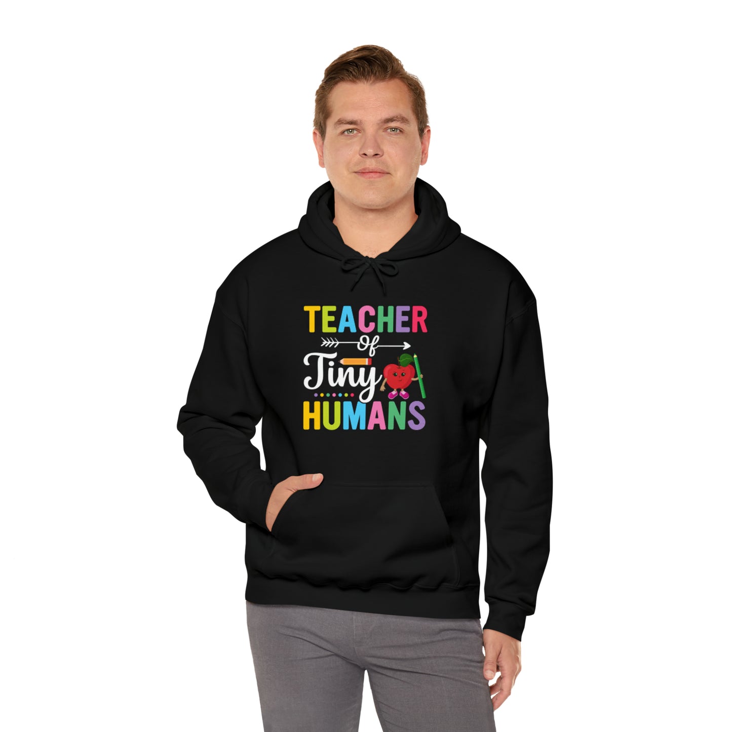 Teacher of Tiny Humans Unisex Heavy Blend™ Hooded Sweatshirt