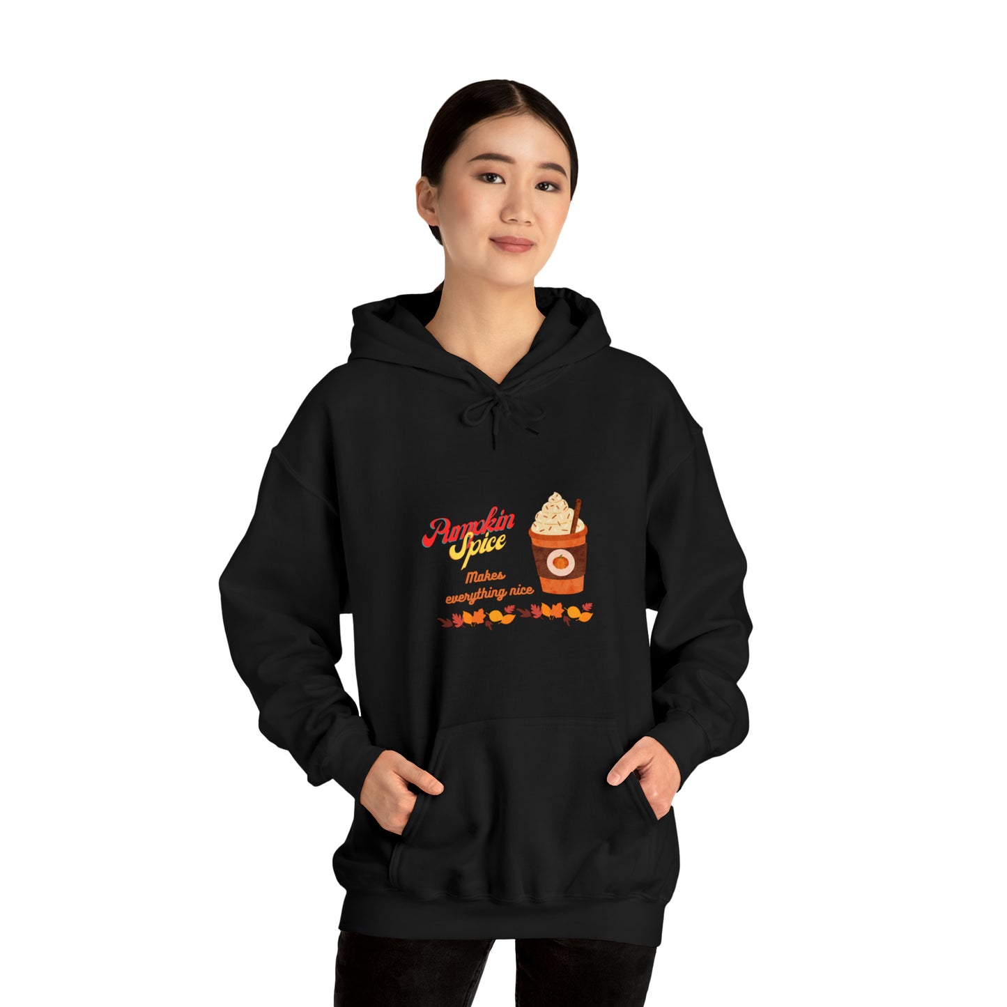 Pumpkin Spice Unisex Heavy Blend™ Hooded Sweatshirt