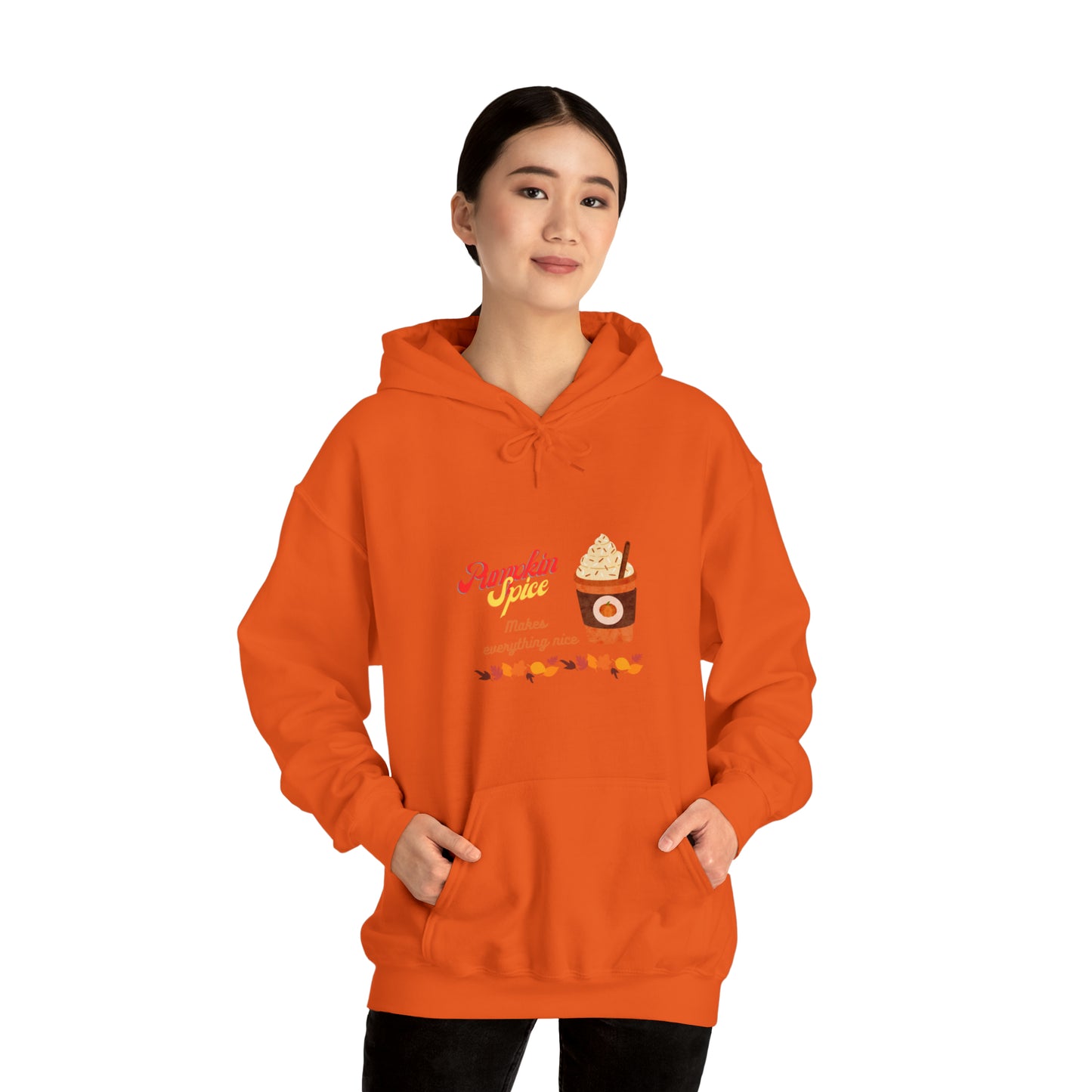 Pumpkin Spice Unisex Heavy Blend™ Hooded Sweatshirt