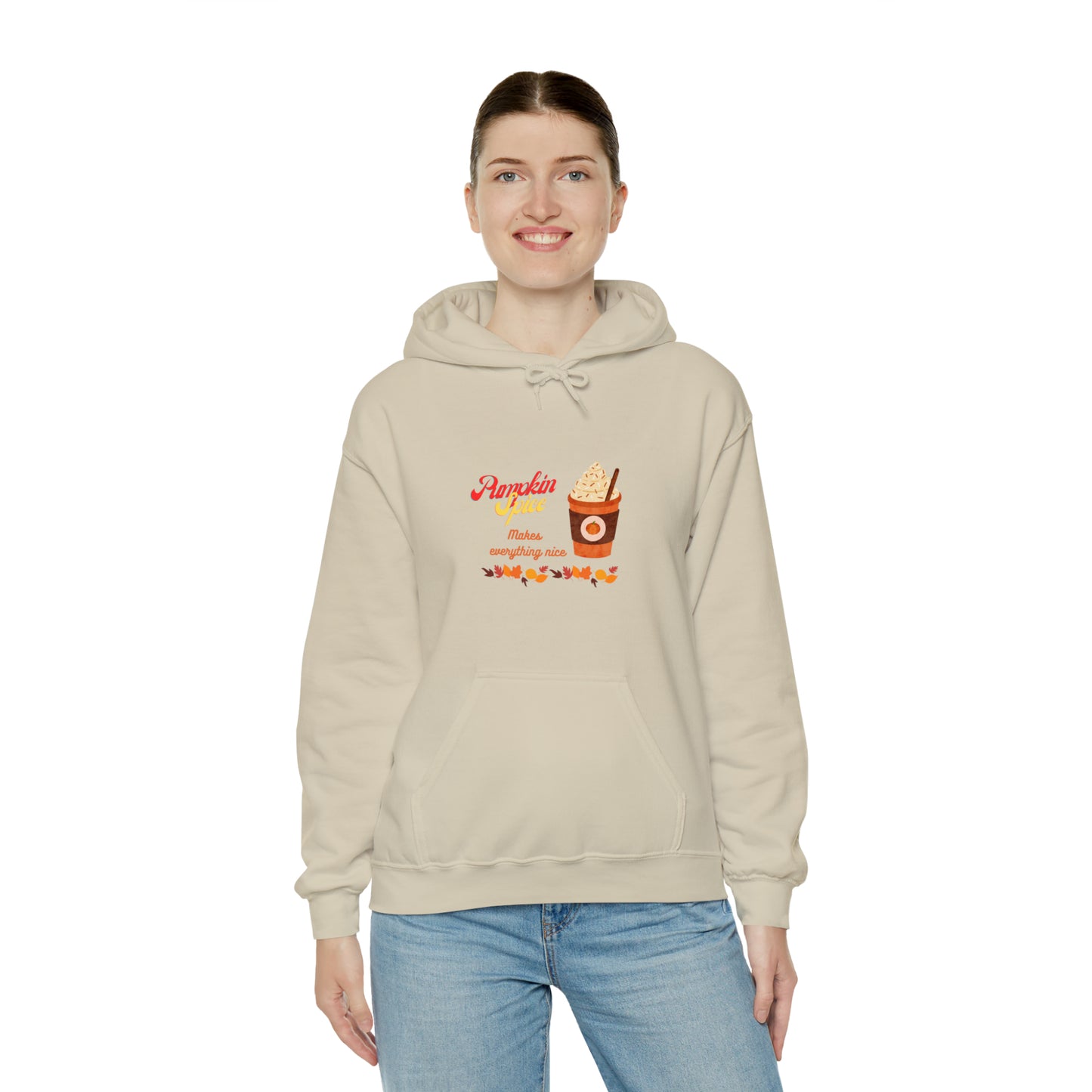 Pumpkin Spice Unisex Heavy Blend™ Hooded Sweatshirt