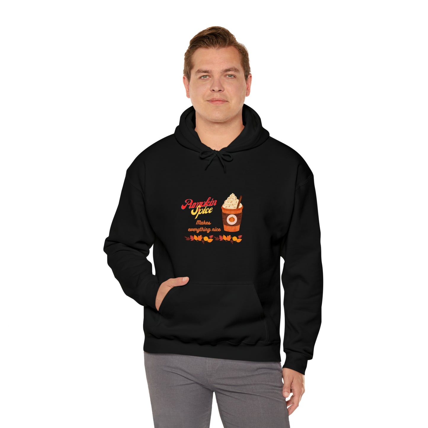 Pumpkin Spice Unisex Heavy Blend™ Hooded Sweatshirt