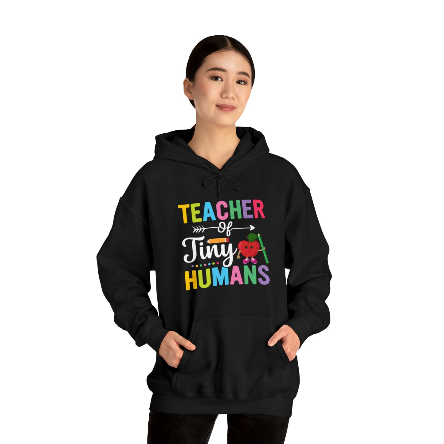 Teacher of Tiny Humans Unisex Heavy Blend™ Hooded Sweatshirt